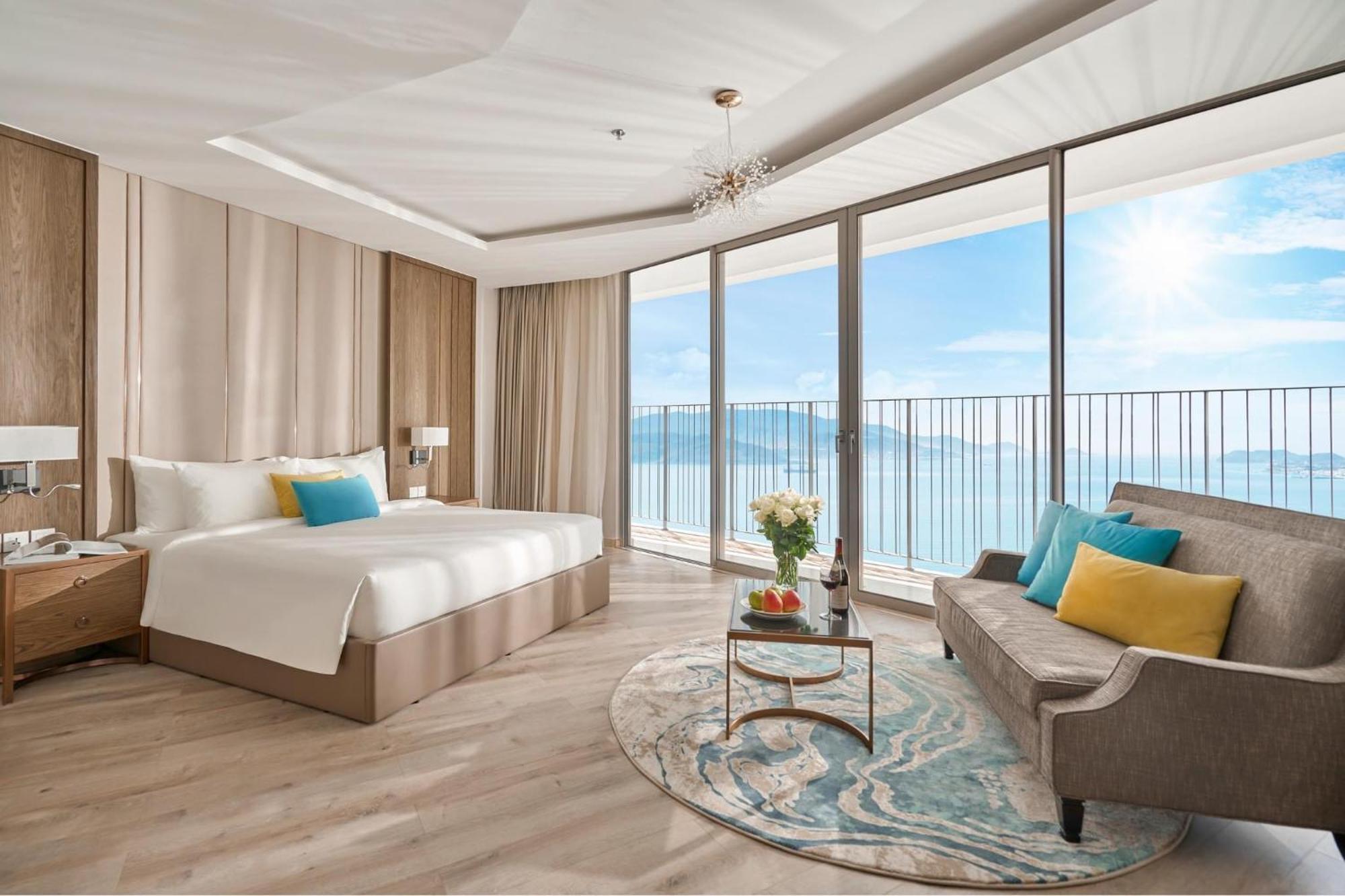 Hotel Panorama Luxury Beach Nha Trang Esterno foto